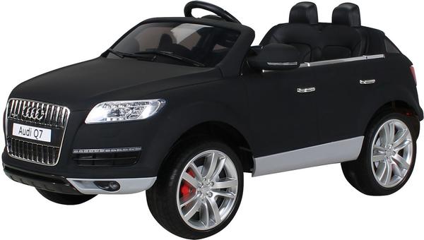 Actionbikes Kinder Elektroauto Audi Q7 Suv lizenziert lackiert matt/schwarz