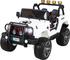 Actionbikes Wrangler Offroad Jeep ALLRAD 2-Sitzer 4 x 35 W weiß