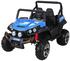 Actionbikes Kinder Elektroauto Maverick Offroad Buggy ALLRAD 2-Sitzer 4 x 45 W blau/schwarz