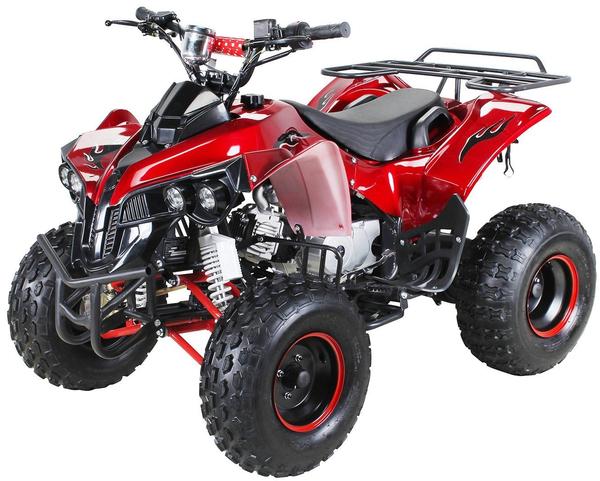 Actionbikes Kinder Quad ATV S-10 125 cc metallic rot