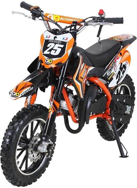 Miweba Kinder Mini Enduro Crossbike Gepard 49 cc 2 takt orange