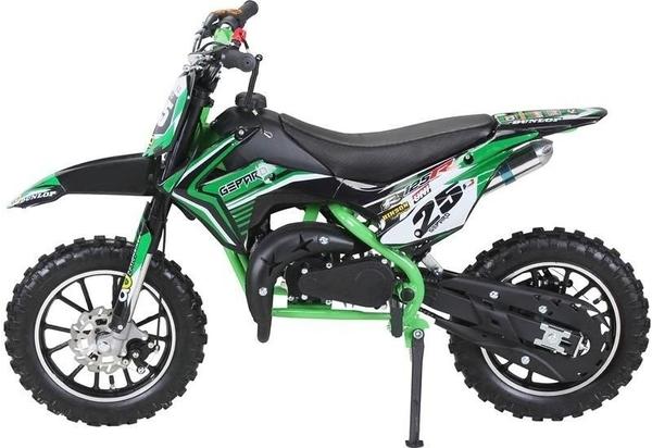 Miweba Kinder Mini Enduro Crossbike Gepard 49 cc 2 takt grün