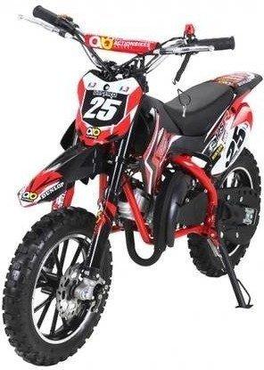 Miweba Kinder Mini Enduro Crossbike Gepard 49 cc 2 takt rot
