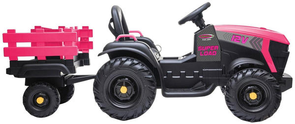 Jamara Ride-on Traktor Super Load pink