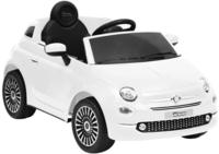 vidaXL Kinder-Elektroauto Fiat 500 Wei&szlig;