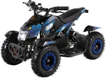 Actionbikes Mini ATV Cobra 800 Watt blau/schwarz