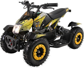 Actionbikes Mini ATV Cobra 800 Watt gelb/schwarz