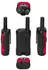 Alecto FR-115 Set von zwei Walkie Talkies rot