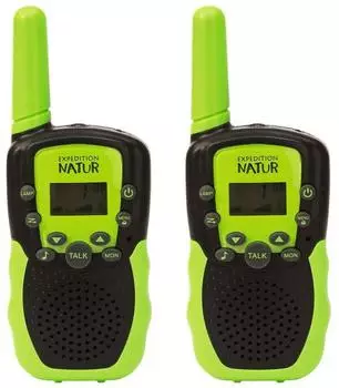 moses. Verlag Expedition Natur Walkie-Talkie 2er-Set, 22 Kanäle, 3km Reichweite, für Kinder