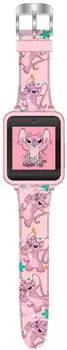 Kids Licensing Interaktive Angel-Uhr, rosa, Kinder (LAS4088)