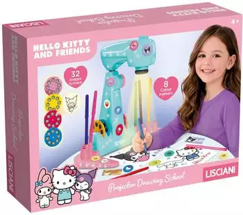 Lisciani Hello Kitty & Friends LED-Zeichenprojektor, ab 4 Jahren (119707)