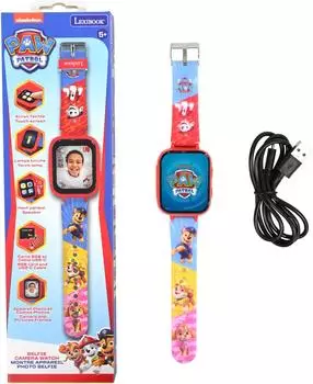 Lexibook Paw Patrol Uhr mit Farbbildschirm und Kamera (DMW070PA)