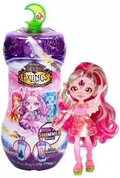 Moose Toys Pixlings Faye das Feen-Pixling Puppe in Zaubertrank-Flasche (14912)