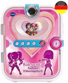 VTech KidiSecrets Fashion Videotagebuch, pink, Kinder (54196817-0)
