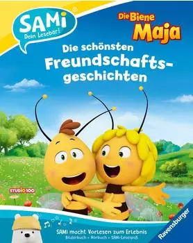 Ravensburger SAMi dein Lesebär – Die Biene Maja: Die schönsten Freundschaftsgeschichten (49663)