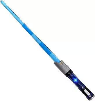 Star Wars Lightsaber Forge Kyber Core Ezra Bridger, blaues elektronisches Lichtschwert (G1571)