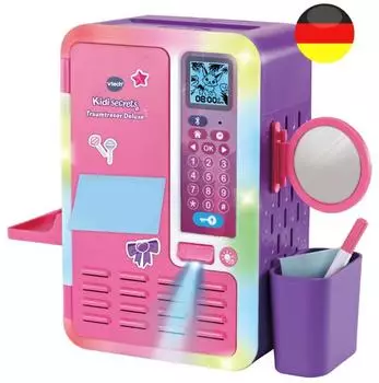 VTech KidiSecrets Traumtresor Deluxe, elektronisches Tagebuch, bunt (80-594404)