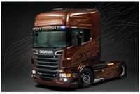Italeri 3897, Italeri 3897 Scania R730 V8 Black Amber Truckmodell Bausatz 1:24