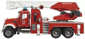 Bruder MACK Granite Feuerwehrleiterwagen mit Pumpe (02821)