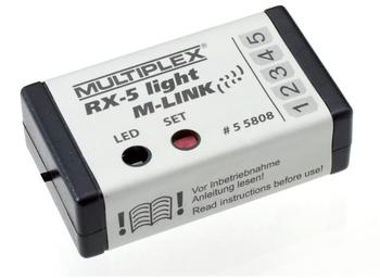 Multiplex Empfänger RX-5 light M-LINK 2.4 GHz (55808)