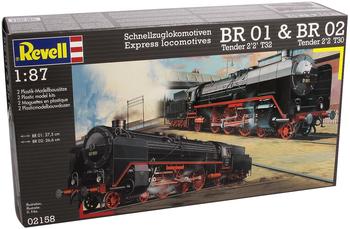 Revell Schnellzuglokomotiven BR01 & BR02