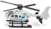 siku Flugger&auml;t 0807 Polizei-Hubschrauber, aus Metall/Kunststoff, L&auml;nge 7 cm