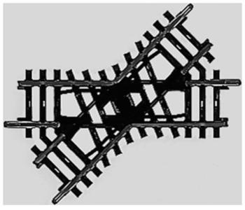 Märklin K-Gleis Kreuzung 45° (2258)
