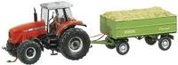 FALLER 161536, FALLER 161536 H0 MF Traktor mit Anh&auml;nger (WIKING), Ep. V