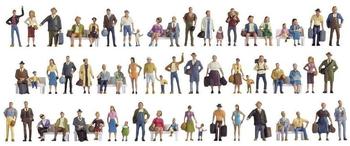 Noch Mega-Spar-Set Figuren 60 Figuren, ohne Bänke (16070)