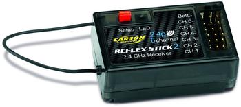 Carson Empfänger REFLEX Stick II 6 Kanal 2,4 GHz (500501537)