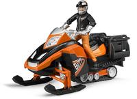 Bruder 63101, bruder Einsatzfahrzeug Modell Snowmobil mit Fahrer Fertigmodell