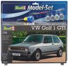 Revell 67072, Revell Modellbausatz mit Basiszubehör,Model Set VW Golf 1 GTI