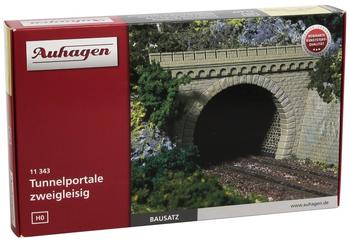 Auhagen Tunnelportale zweigleisig (11343)