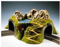 NOCH Modelleisenbahn-Tunnel H0 Ecktunnel gebogen 05180