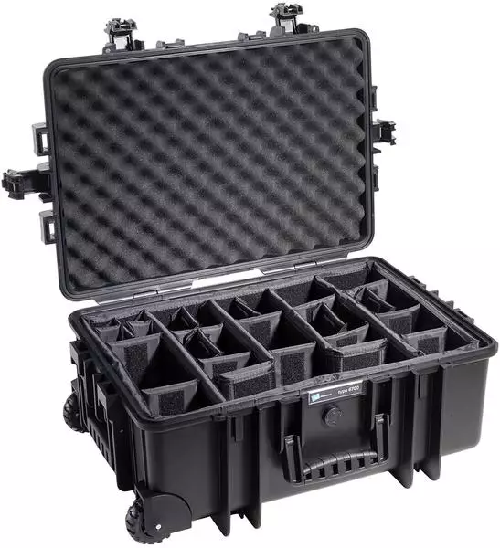 B&W Outdoor Case Typ 6700 incl. RPD schwarz