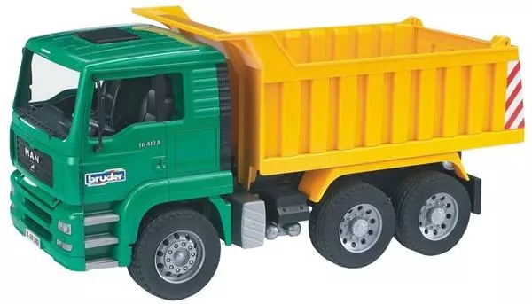 Bruder MAN-LKW mit Kippmulde (02765)
