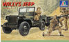 Italeri Willys MB Jeep mit Anhänger (00314)