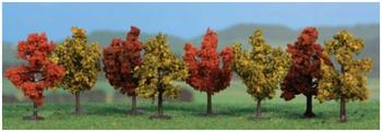 Heki Herbstbäume 8 Stück, 4 cm (1141)