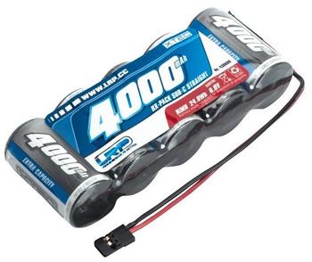 LRP Akku NiMh 6V 4000mAh XTEC 1/5 RX-Pack Straight SubC (430609)