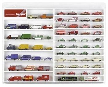 Herpa PKW/Transporter-Schaukasten (weiß) (29209)