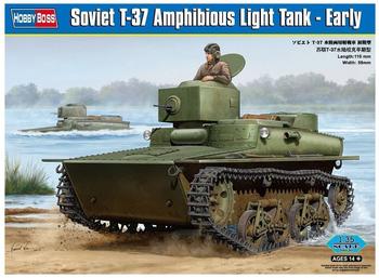 Hobby Boss 83818 Soviet T-37 Amphibious Light Tank-Early