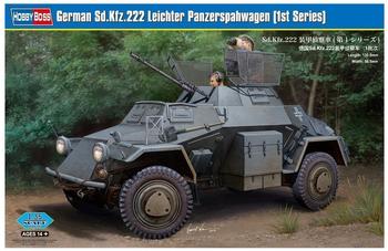 HobbyBoss German Sd.Kfz.222 Leichter Panzerspahwag 1:35 83815