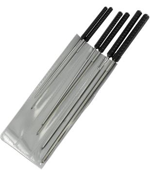 Krick 6 Schneid-Reibahlen 1,2-3,0 mm (Satz)