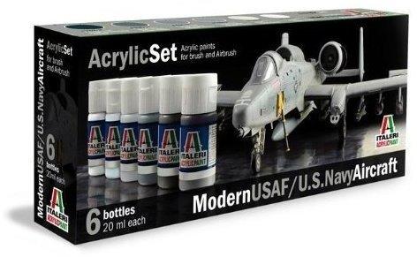 Italeri Acryl Set Modern USAF/U.S. Navy Aircraft
