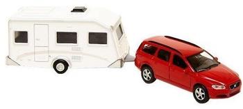 Kids Globe 521630 - Volvo mit Caravan
