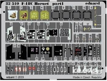 Eduard Accessories F-18C interior für Academy Bausatz