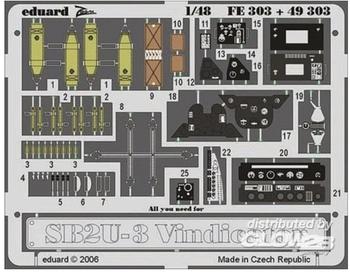 Eduard SB2U-3 Vindicator - Detailset 1/48