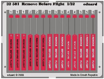 Eduard Remove Before Flight