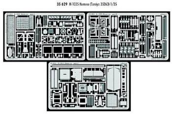 Eduard 35629 Hummer M 1025 Humvee Fotoätzsatz in 1:35