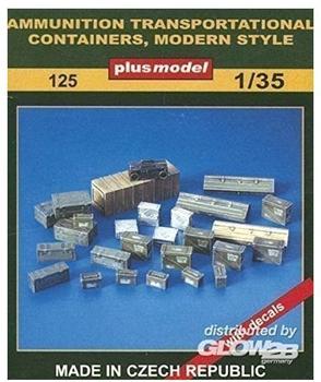 Plus Model Munitionskisten (modern) - Plus model 1/35